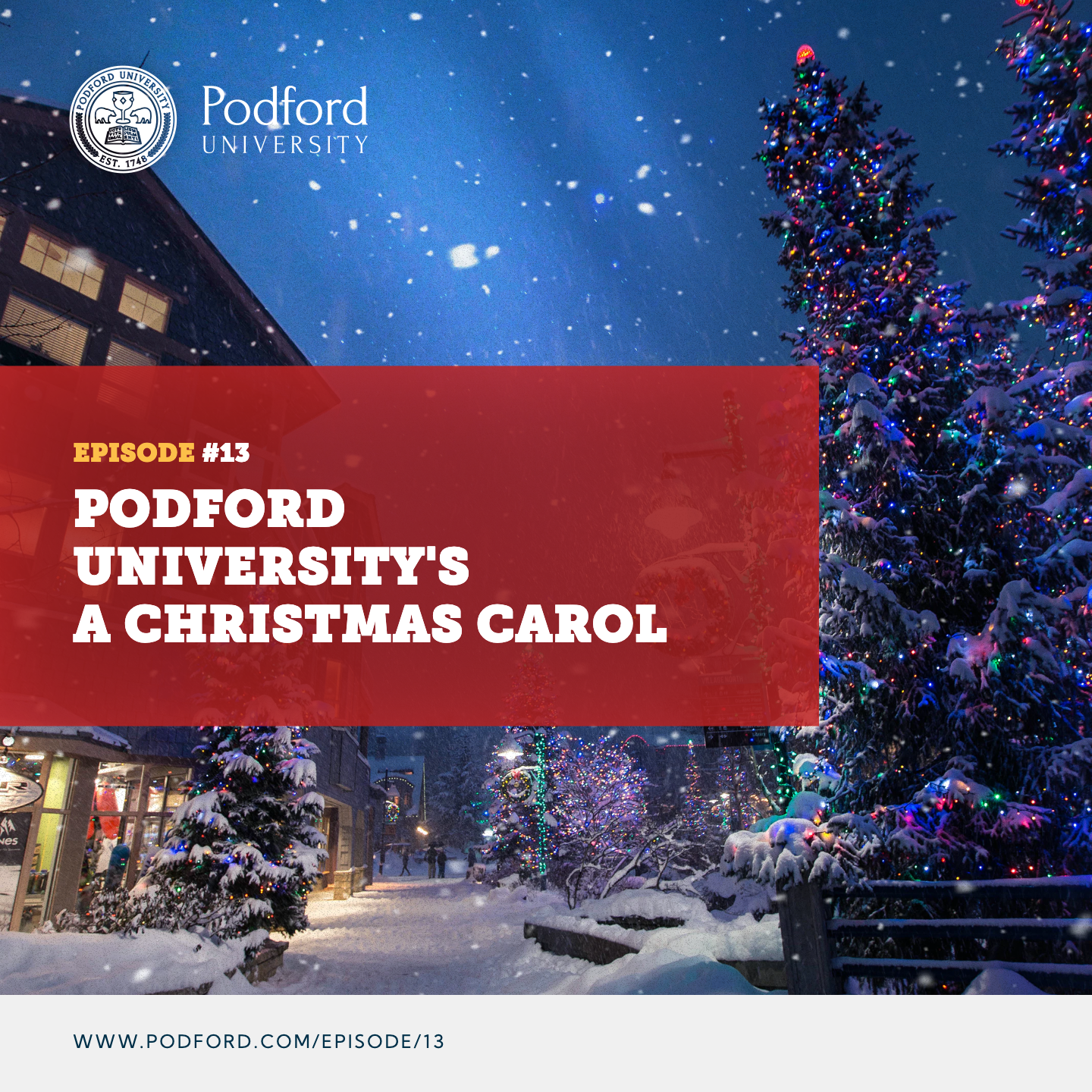 Podford University's A Christmas Carol